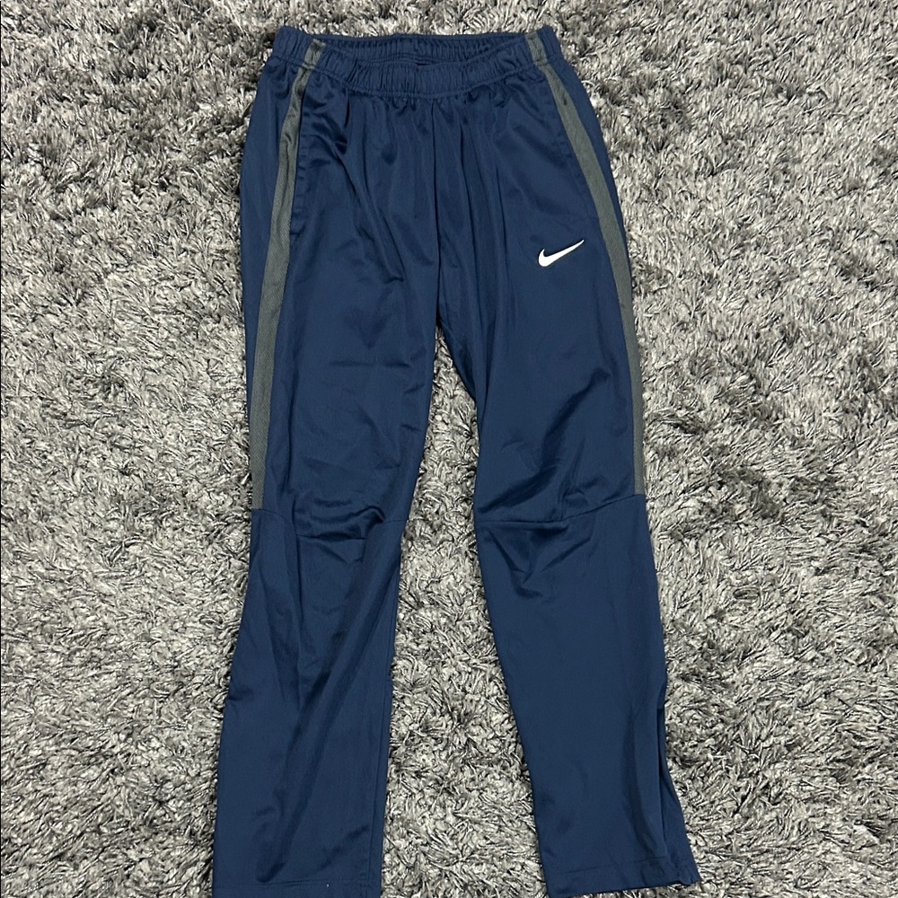 Nike Kids Navy and Gray Joggers